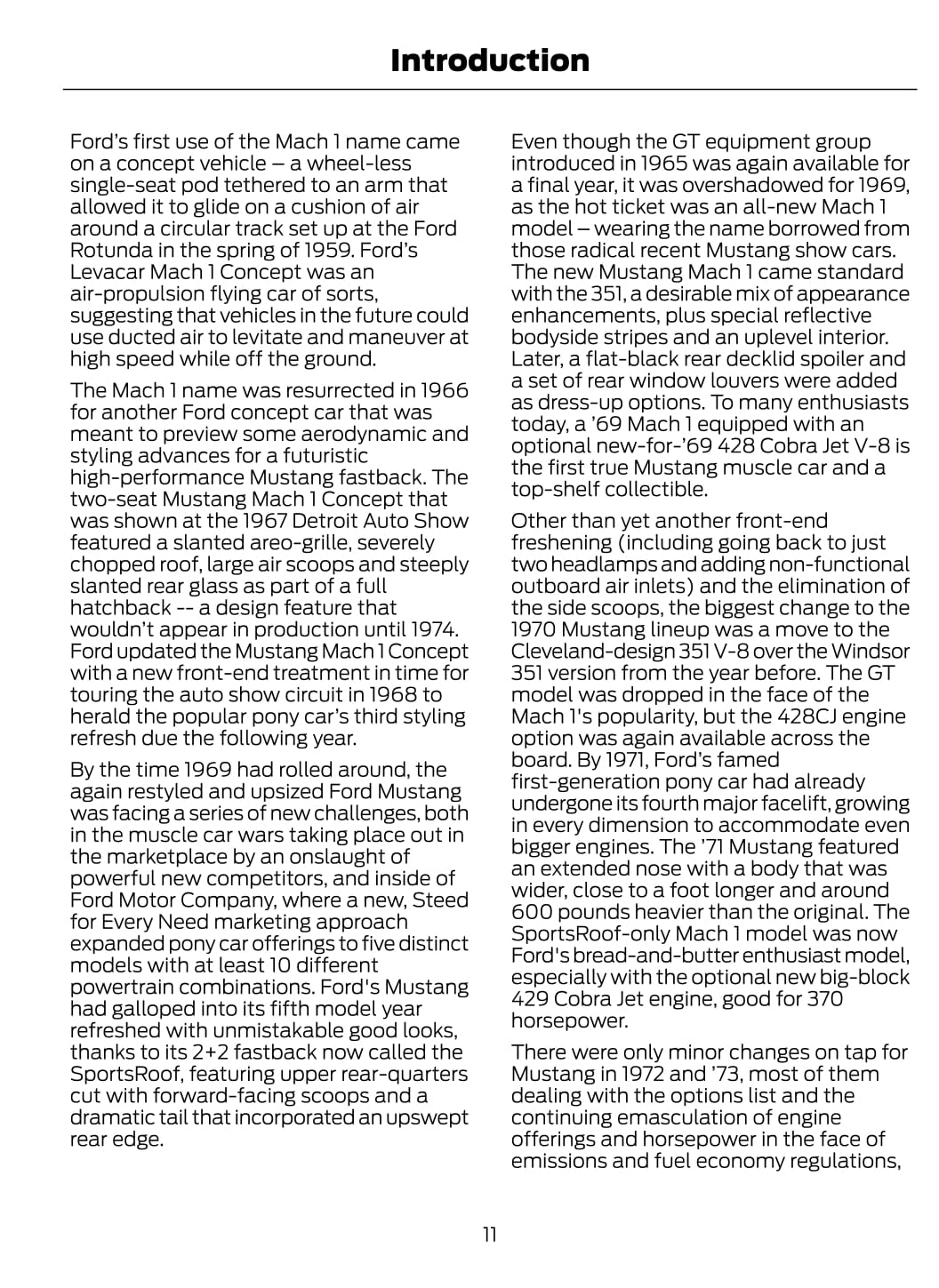 2021 Ford Mustang Owner's Manual | English