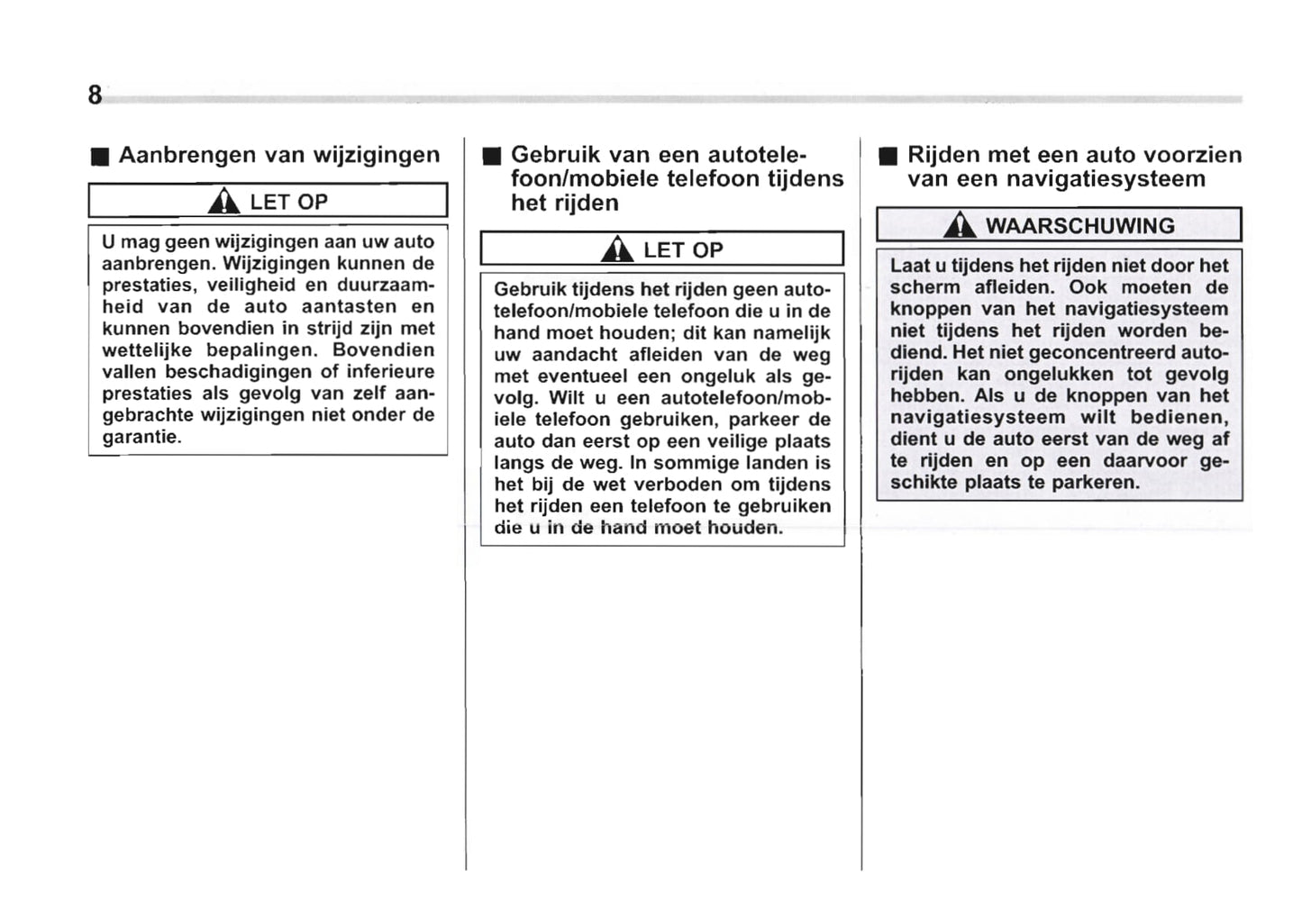 2008-2013 Subaru Forester Manuel du propriétaire | Néerlandais