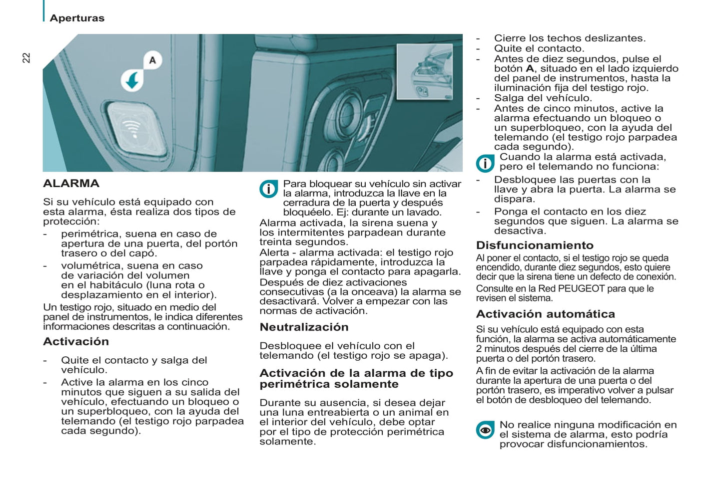 2013-2014 Peugeot 807 Owner's Manual | Spanish