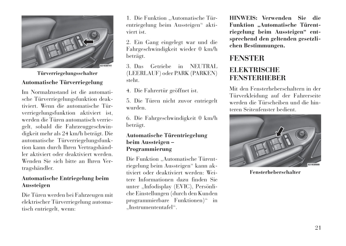 2012-2015 Lancia Flavia Manuel du propriétaire | Allemand