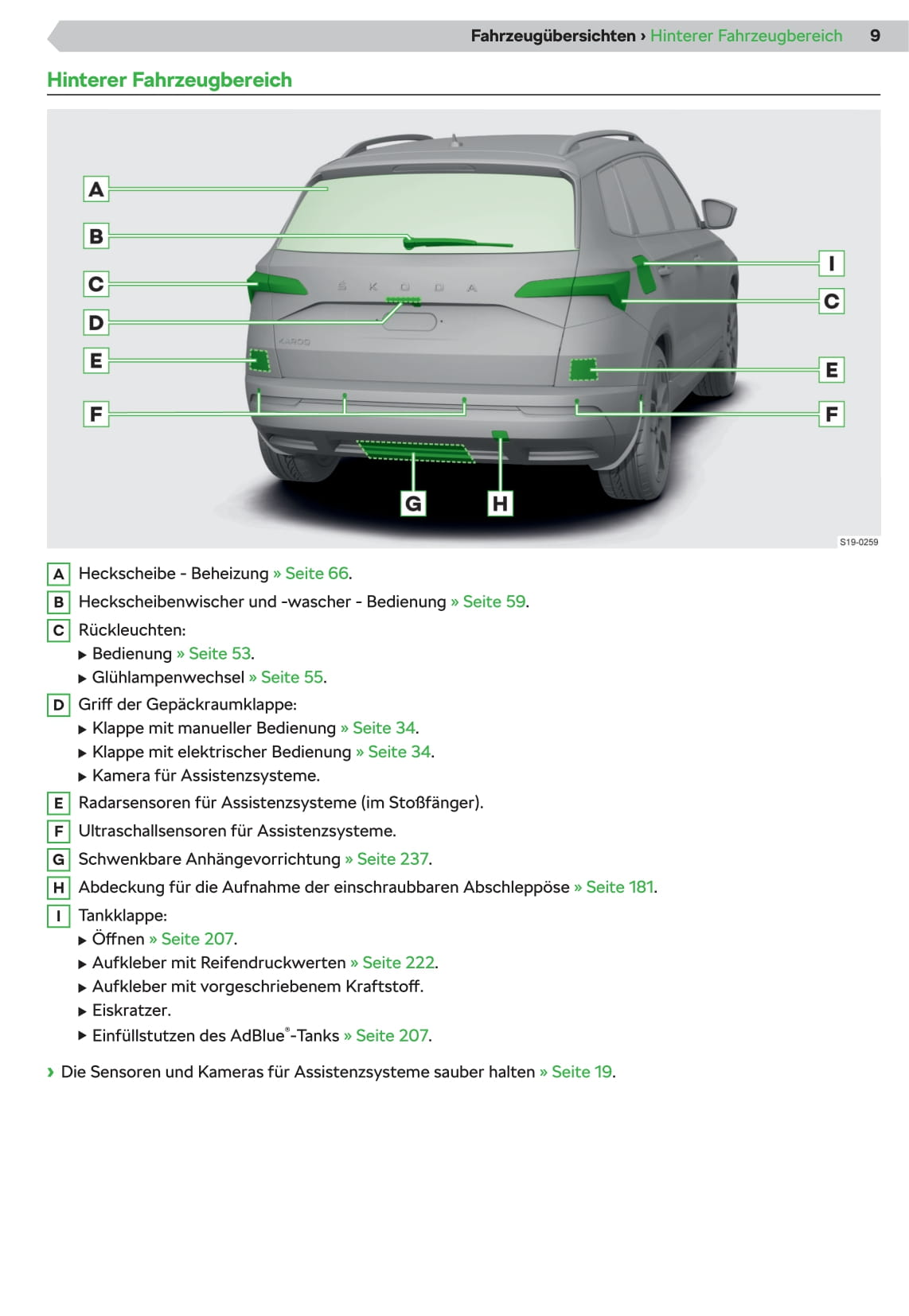 2020-2021 Skoda Karoq Owner's Manual | German