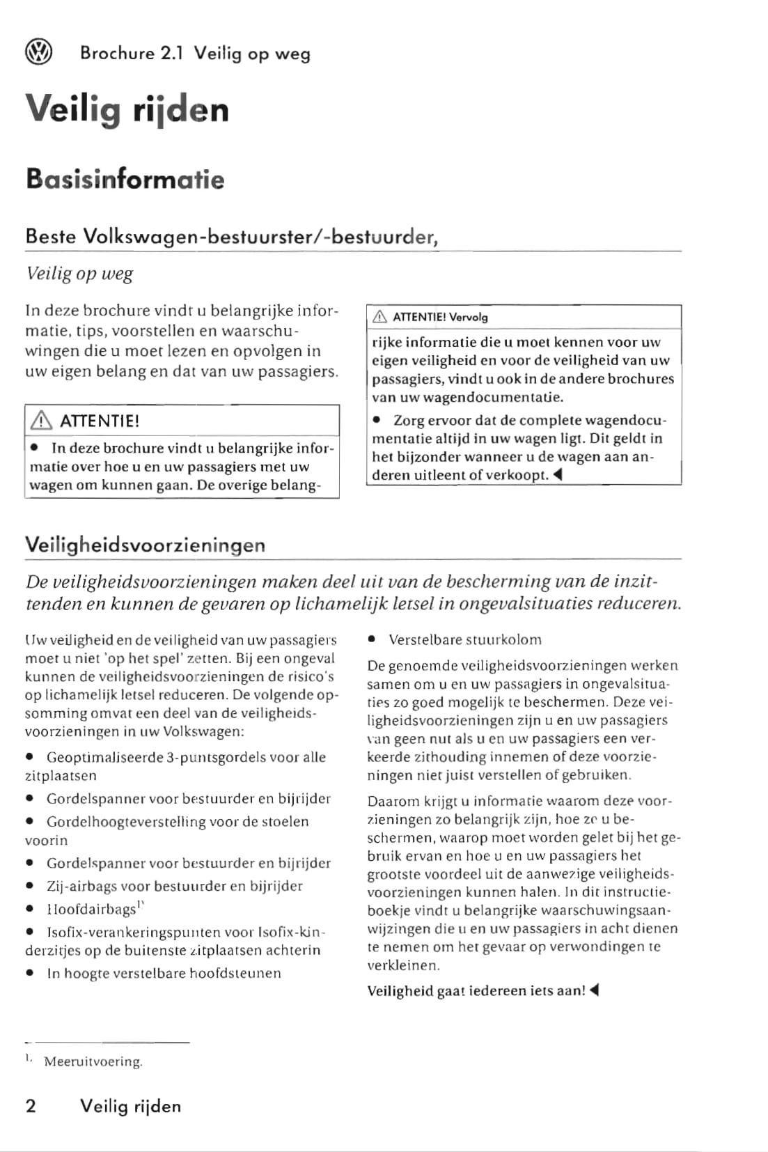 2005-2009 Volkswagen Polo Manuel du propriétaire | Néerlandais