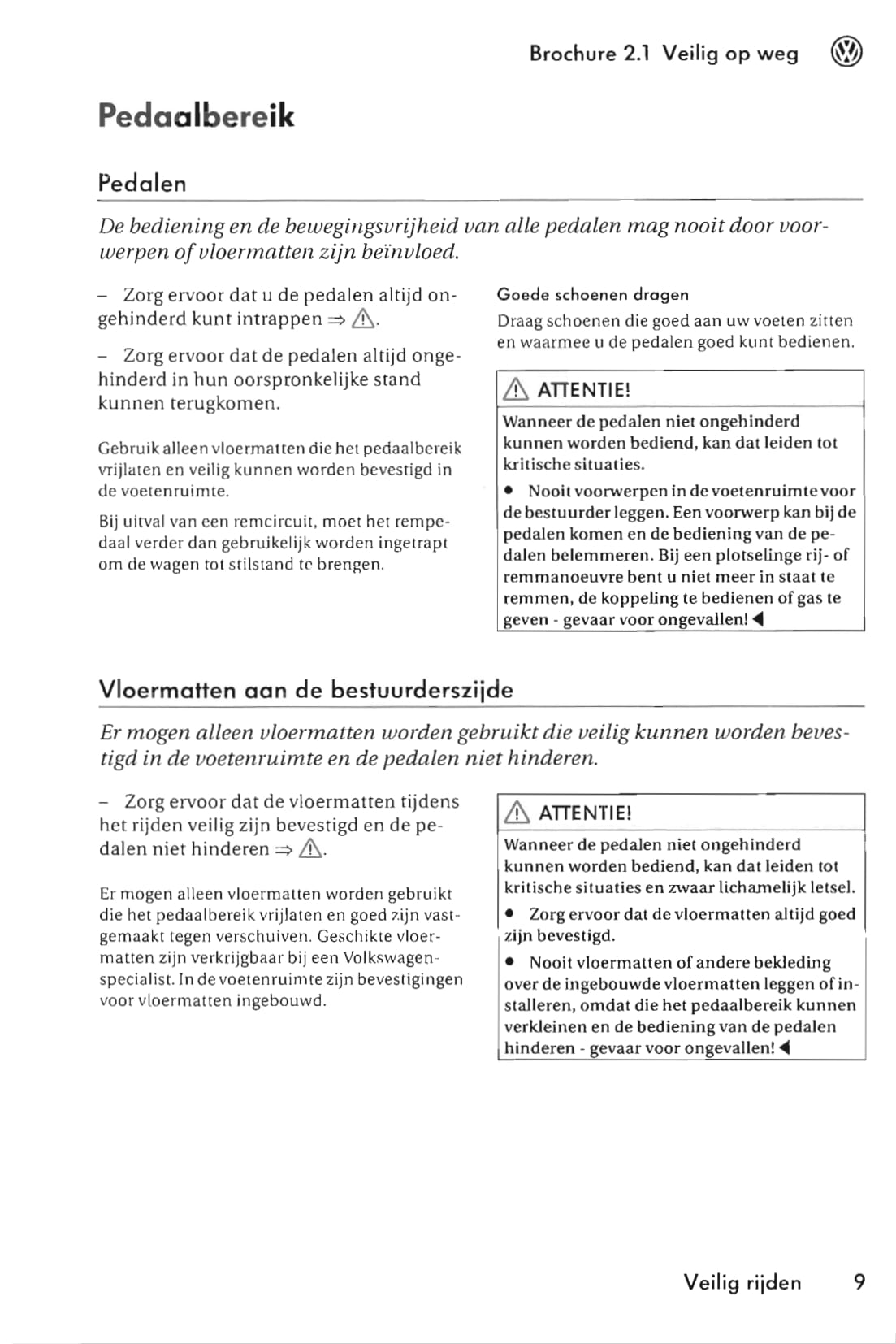 2005-2009 Volkswagen Polo Manuel du propriétaire | Néerlandais
