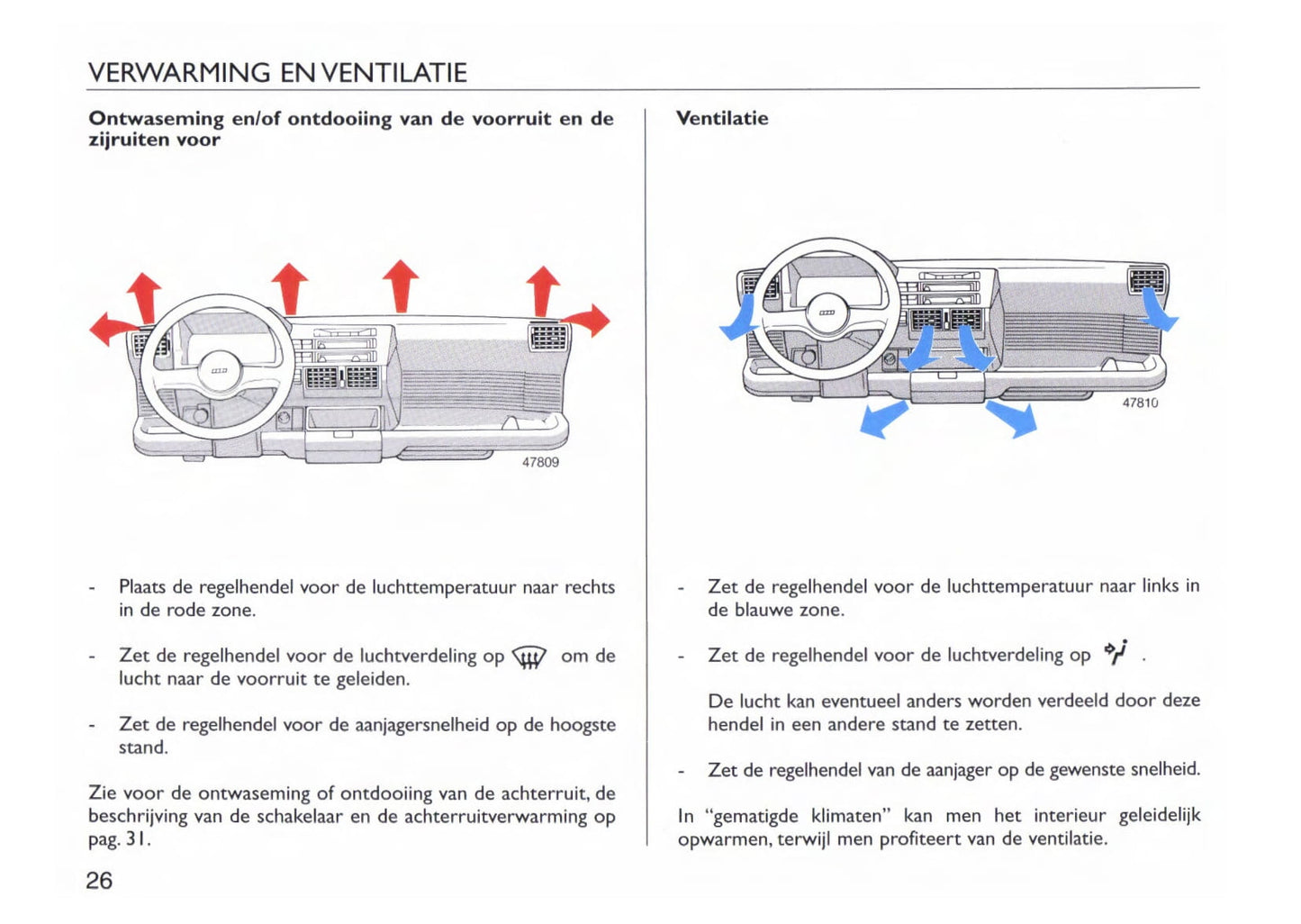 1997-1998 Fiat Cinquecento Owner's Manual | Dutch