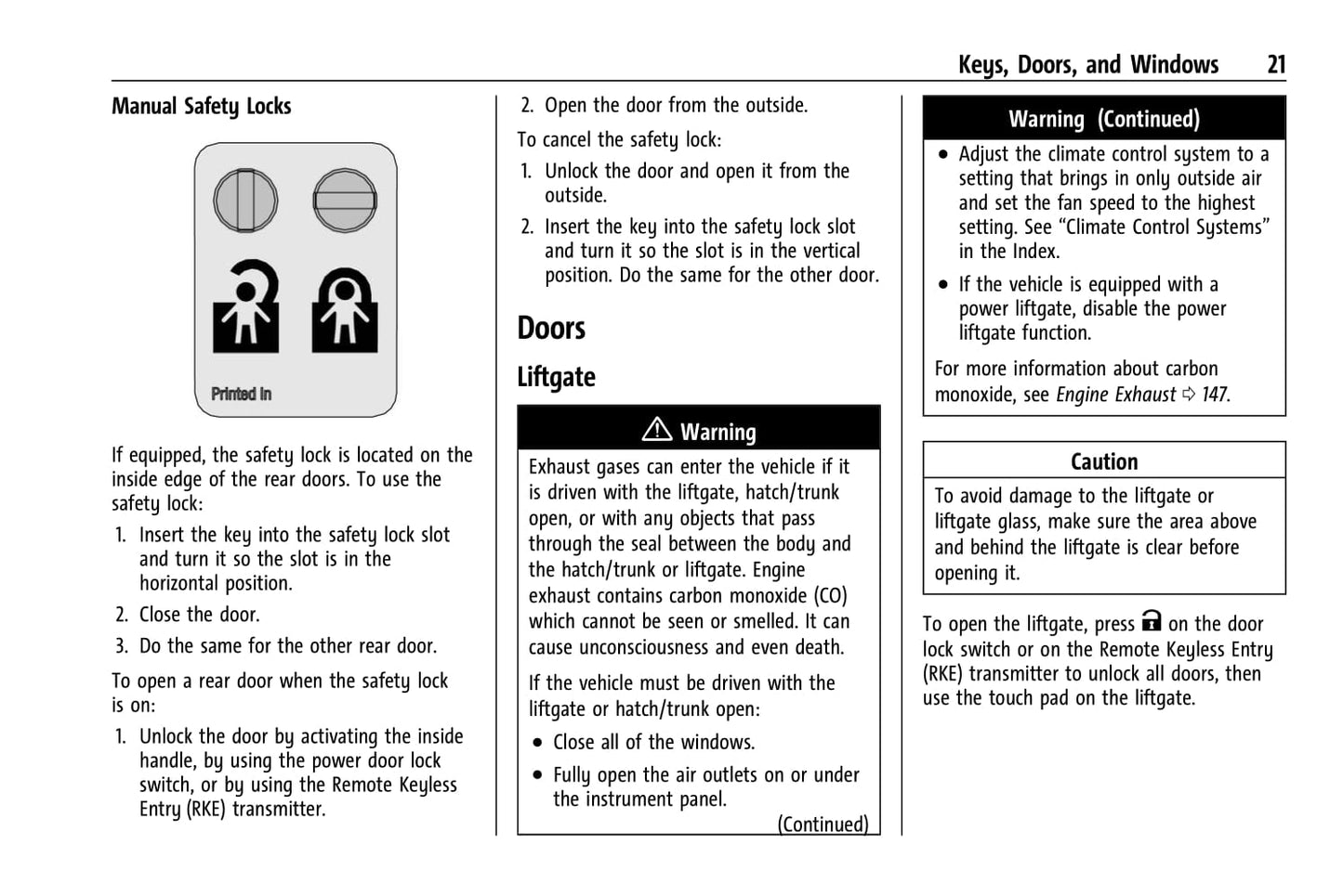 2021 Chevrolet Trax Manuel du propriétaire | Anglais