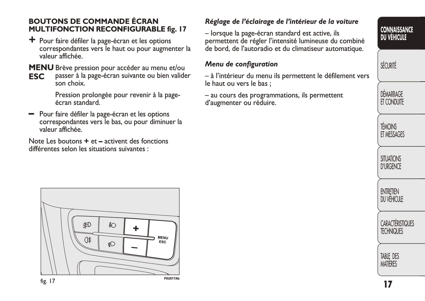 2010-2014 Abarth Punto Evo Owner's Manual | French