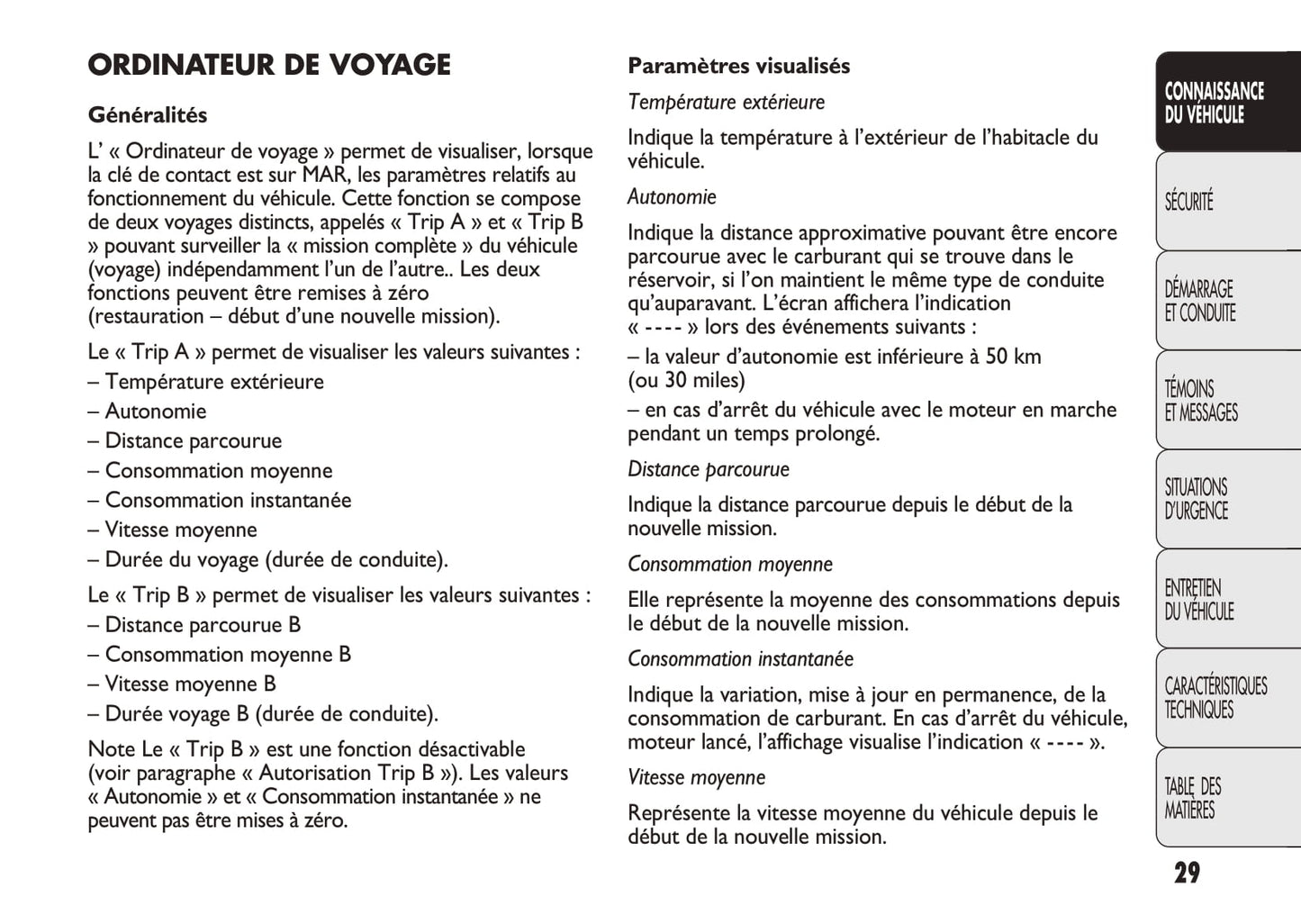 2010-2014 Abarth Punto Evo Owner's Manual | French