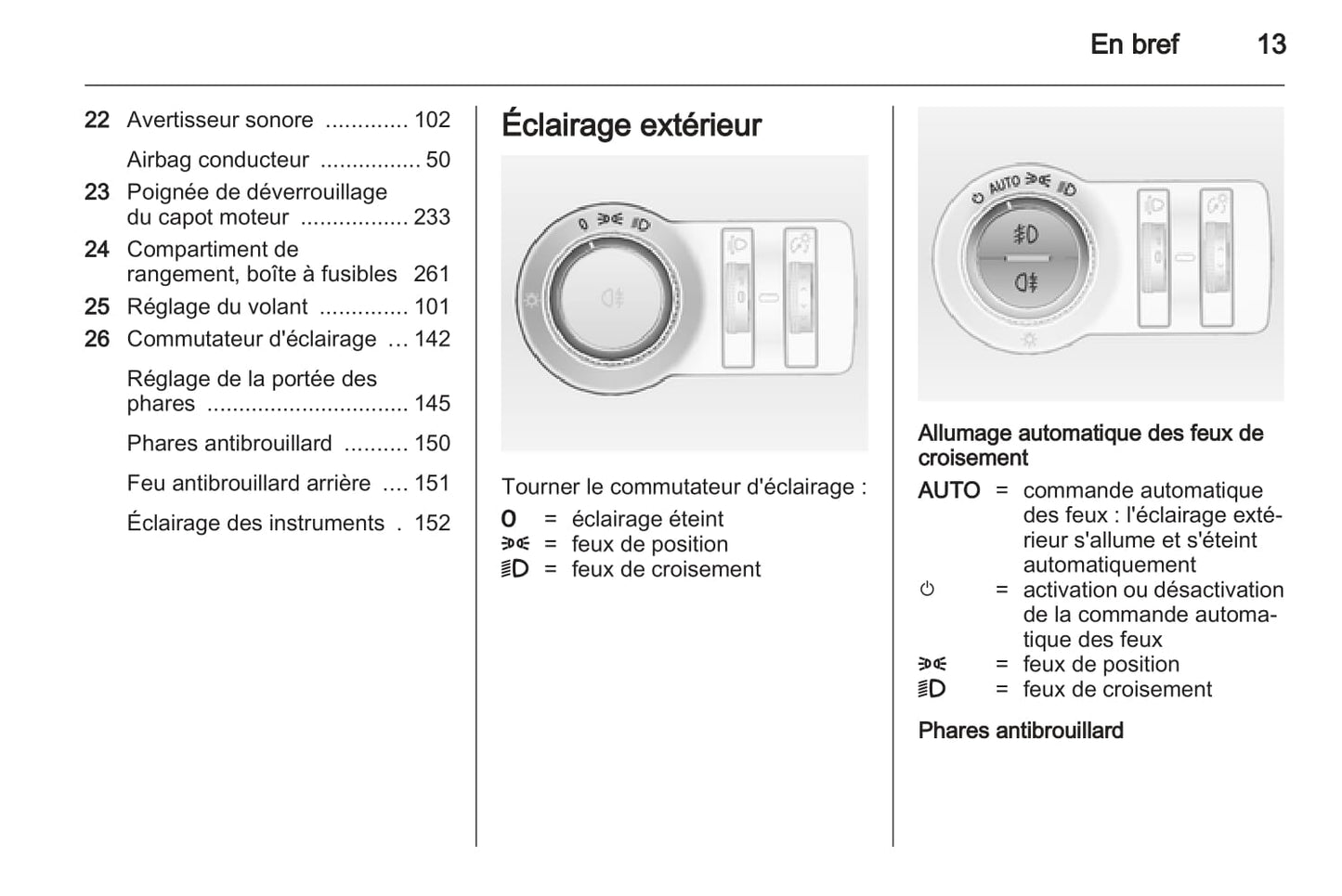 2012-2013 Opel Astra Manuel du propriétaire | Français