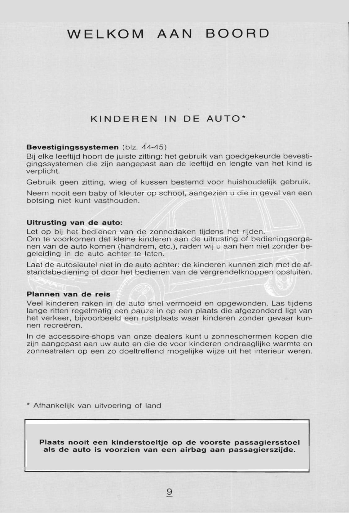 1998-2002 Citroën Evasion Manuel du propriétaire | Néerlandais
