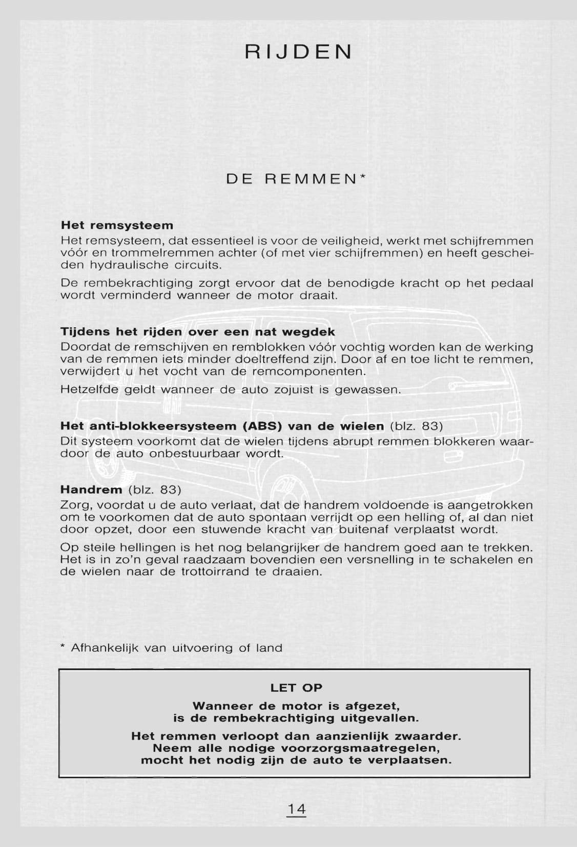 1998-2002 Citroën Evasion Manuel du propriétaire | Néerlandais