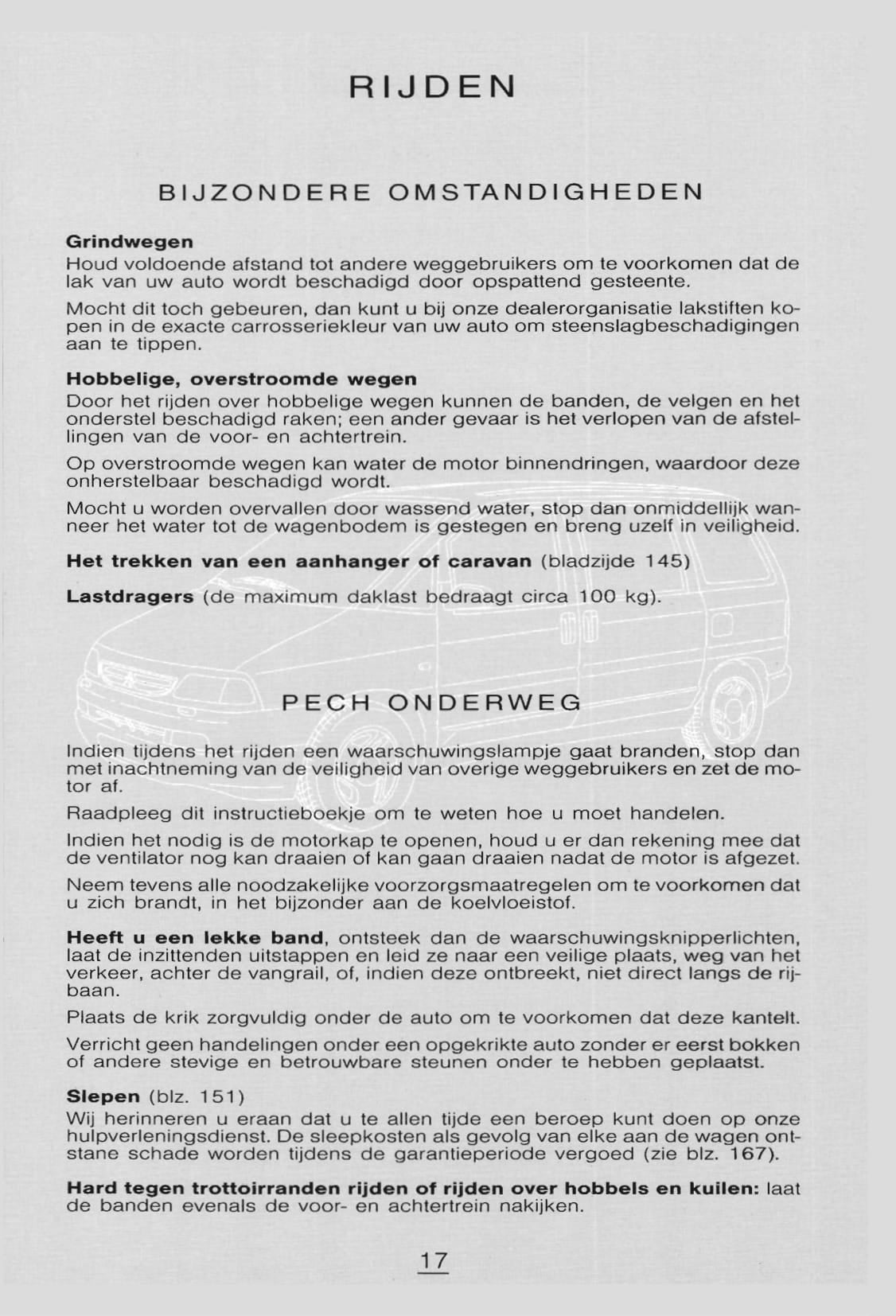 1998-2002 Citroën Evasion Manuel du propriétaire | Néerlandais