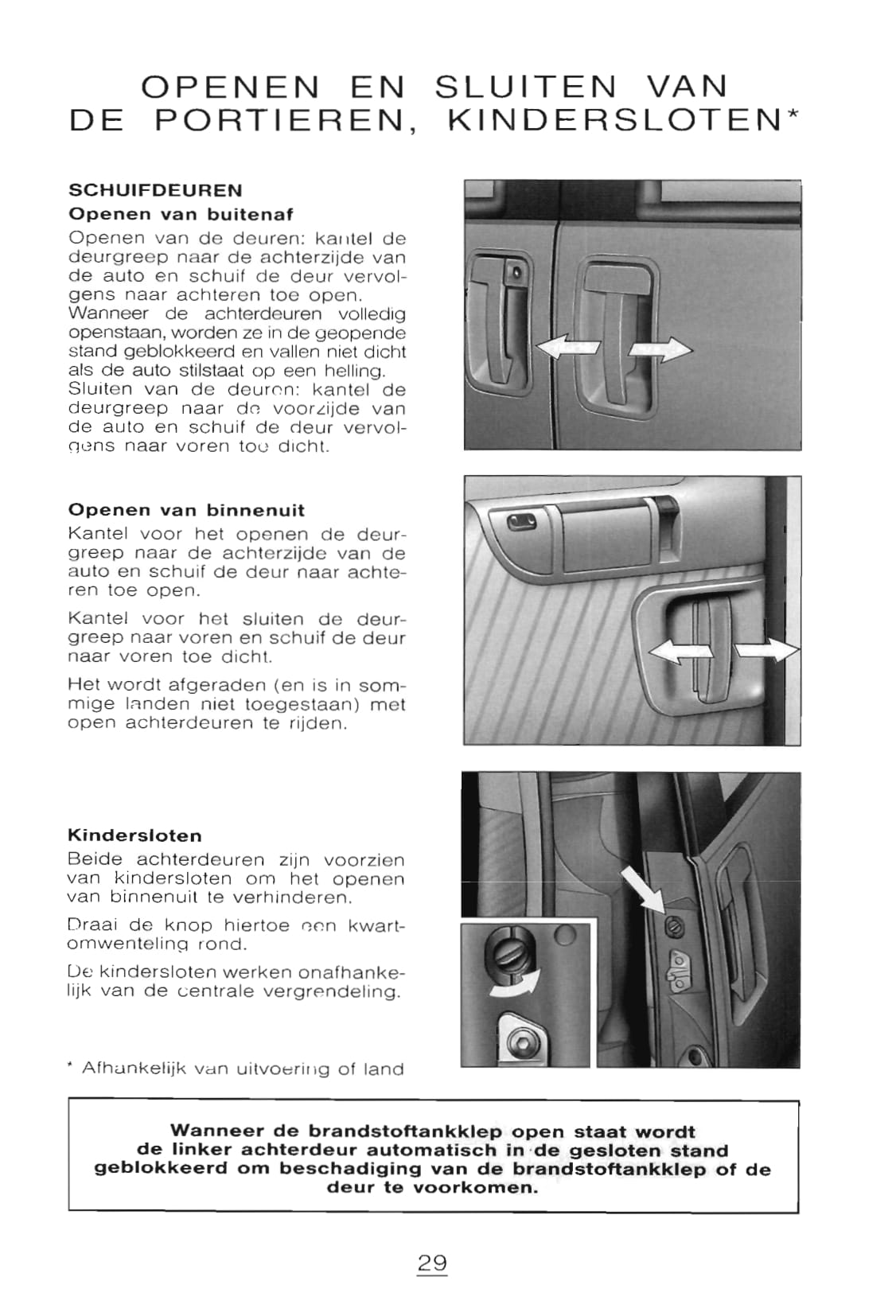 1998-2002 Citroën Evasion Manuel du propriétaire | Néerlandais