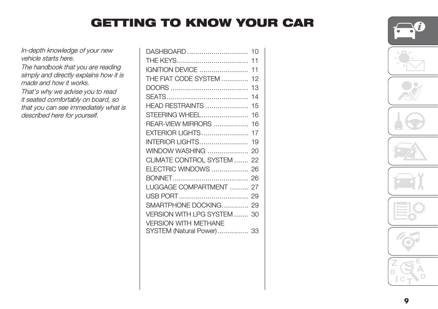 2018-2019 Fiat Panda Owner's Manual | English
