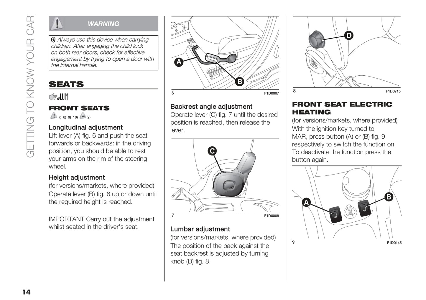 2018-2019 Fiat Panda Owner's Manual | English