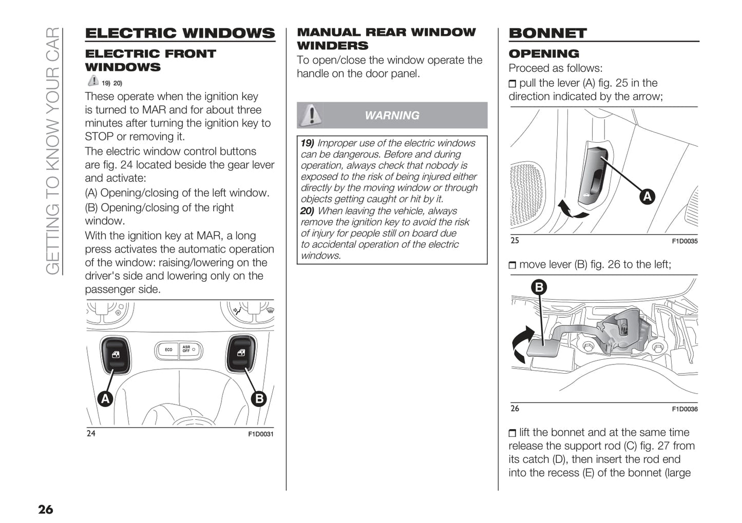 2018-2019 Fiat Panda Owner's Manual | English