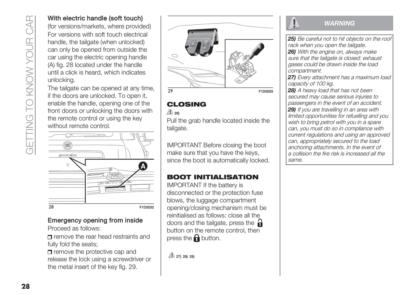 2018-2019 Fiat Panda Owner's Manual | English