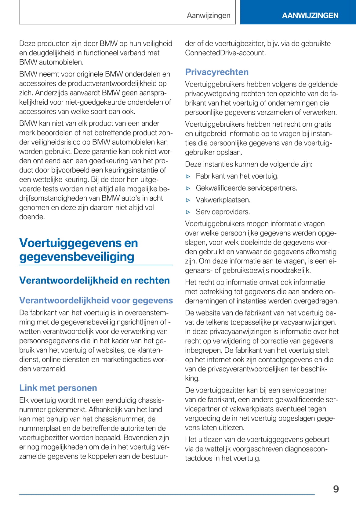 2018-2021 BMW 8-serie Manuel du propriétaire | Néerlandais