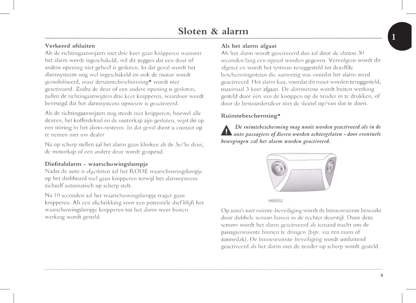 1999-2005 Rover 45 Owner's Manual | Dutch