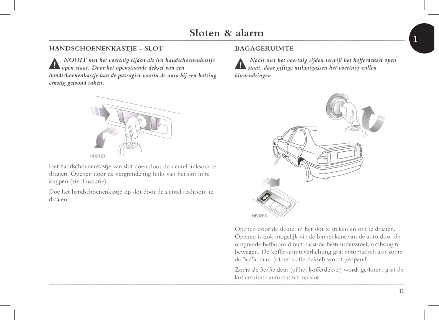 1999-2005 Rover 45 Owner's Manual | Dutch