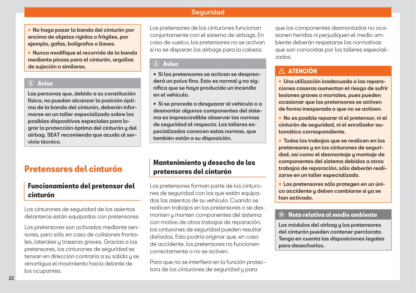 2019 Seat Leon Owner's Manual | Spanish