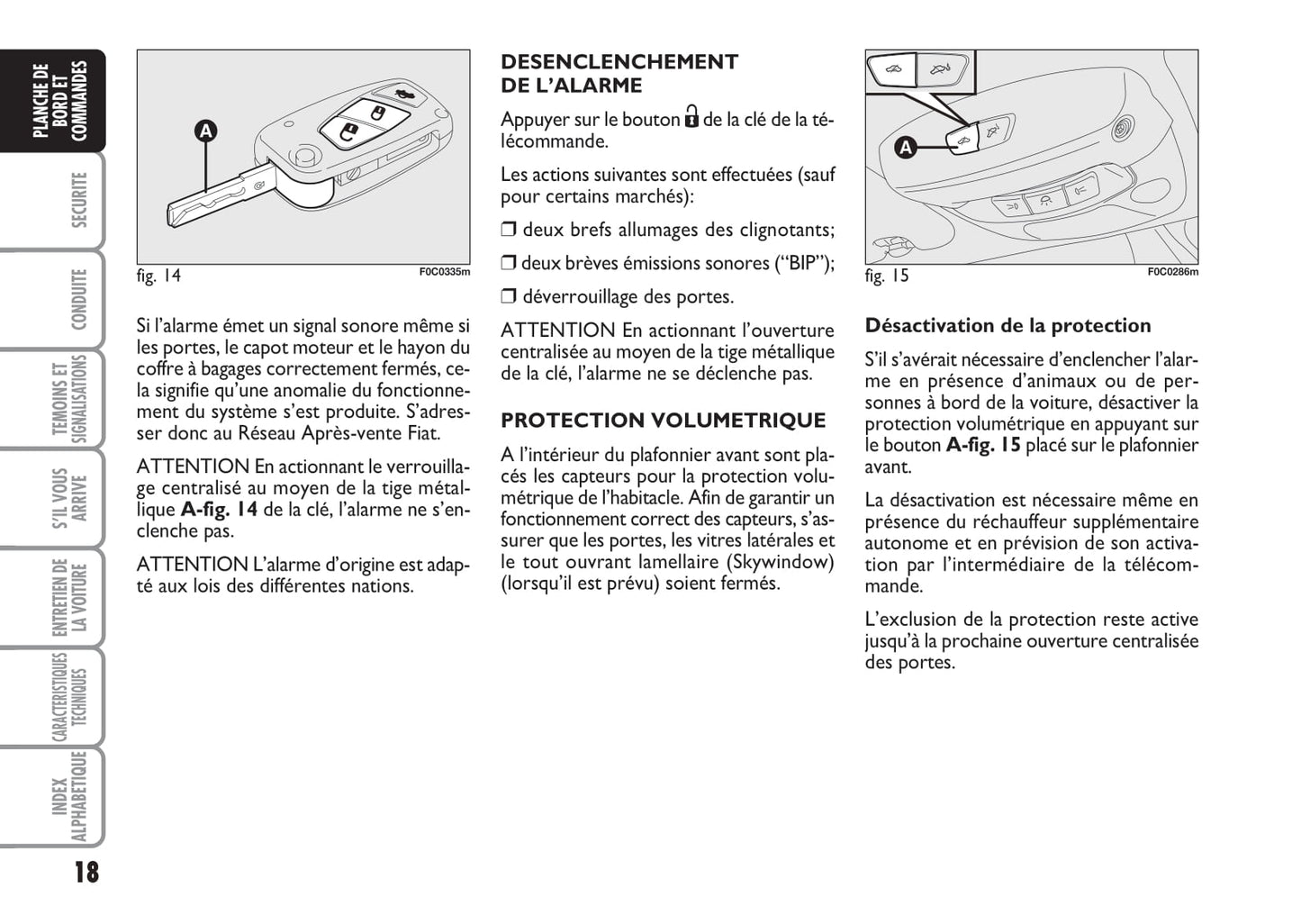 2006-2007 Fiat Stilo Owner's Manual | French