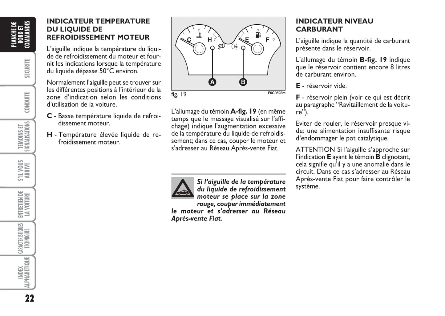 2006-2007 Fiat Stilo Owner's Manual | French