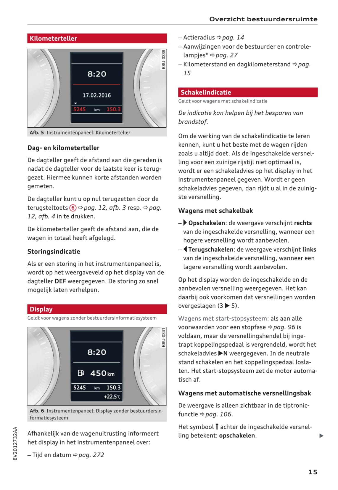 2016-2018 Audi A3 Manuel du propriétaire | Néerlandais