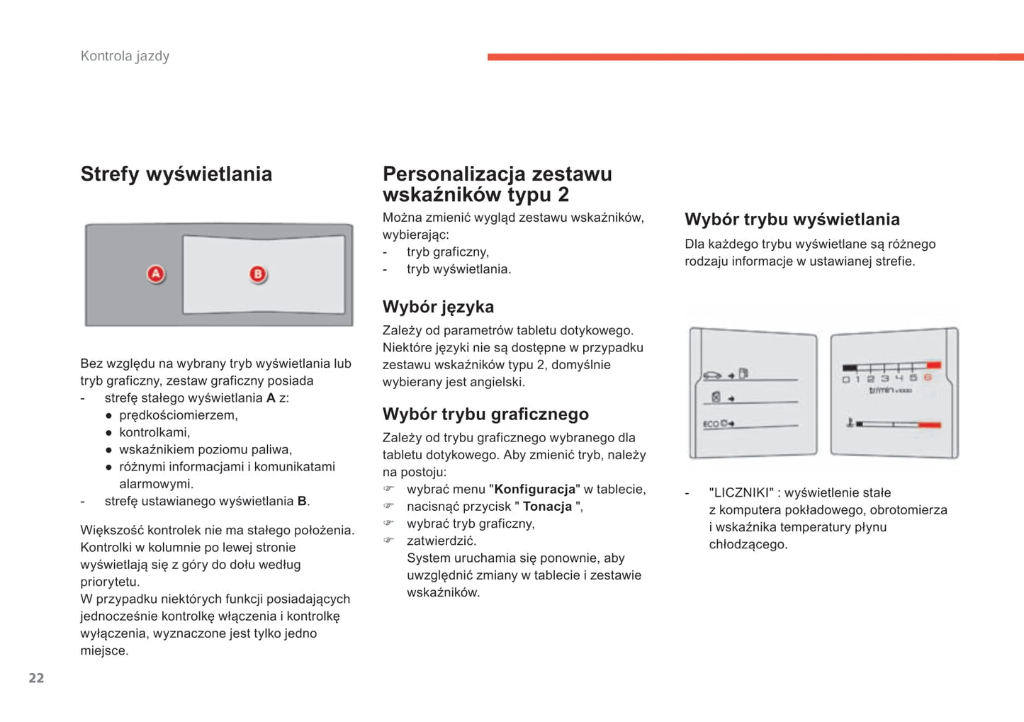 2015-2016 Citroën C4 Picasso/Grand C4 Picasso Owner's Manual | Polish