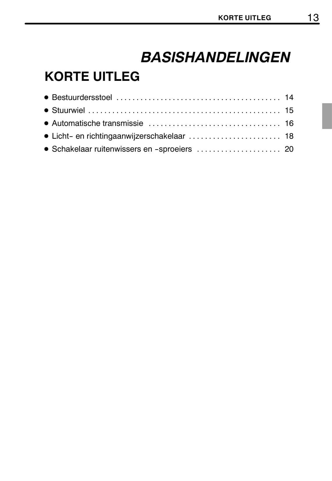 2006-2007 Lexus GS 300/GS 430 Owner's Manual | Dutch