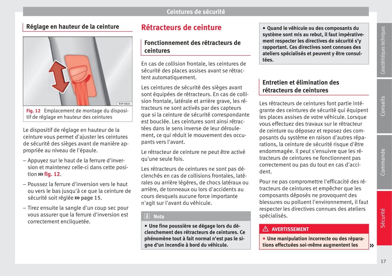 2009-2015 Seat Altea XL Manuel du propriétaire | Français