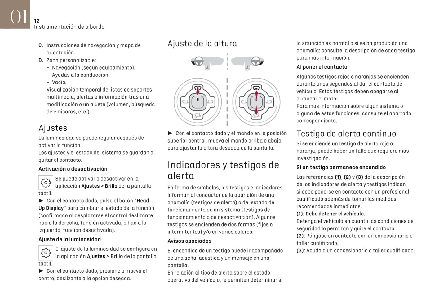 2021-2022 DS Automobiles DS 4 Owner's Manual | Spanish