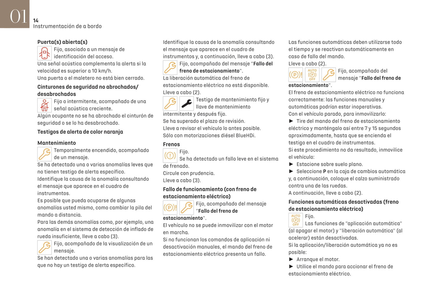 2021-2022 DS Automobiles DS 4 Owner's Manual | Spanish