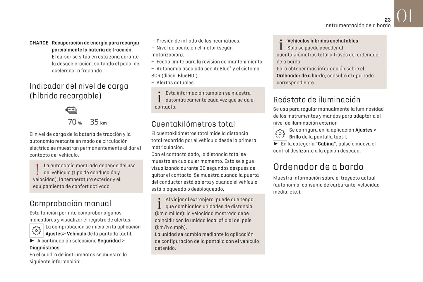 2021-2022 DS Automobiles DS 4 Owner's Manual | Spanish
