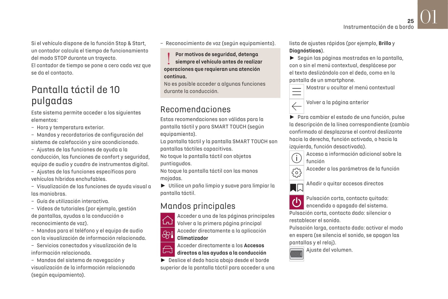 2021-2022 DS Automobiles DS 4 Owner's Manual | Spanish