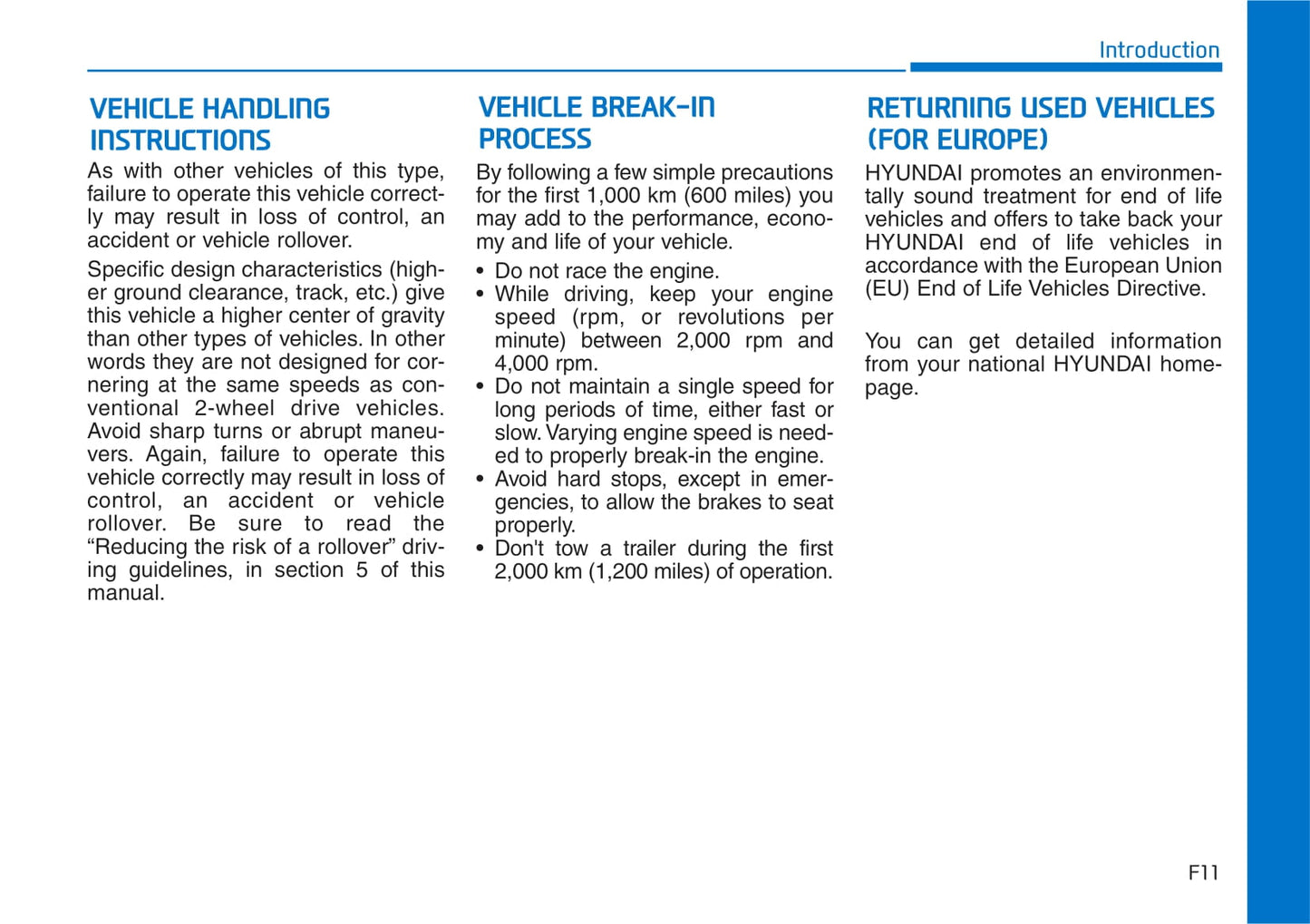 2019-2020 Hyundai Santa Fe Owner's Manual | English