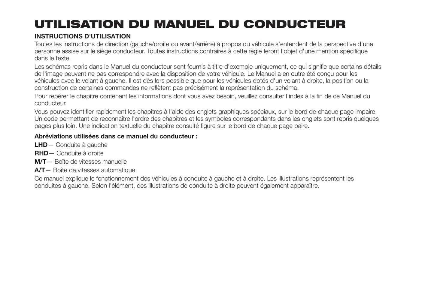 2017-2018 Fiat Fullback Owner's Manual | French