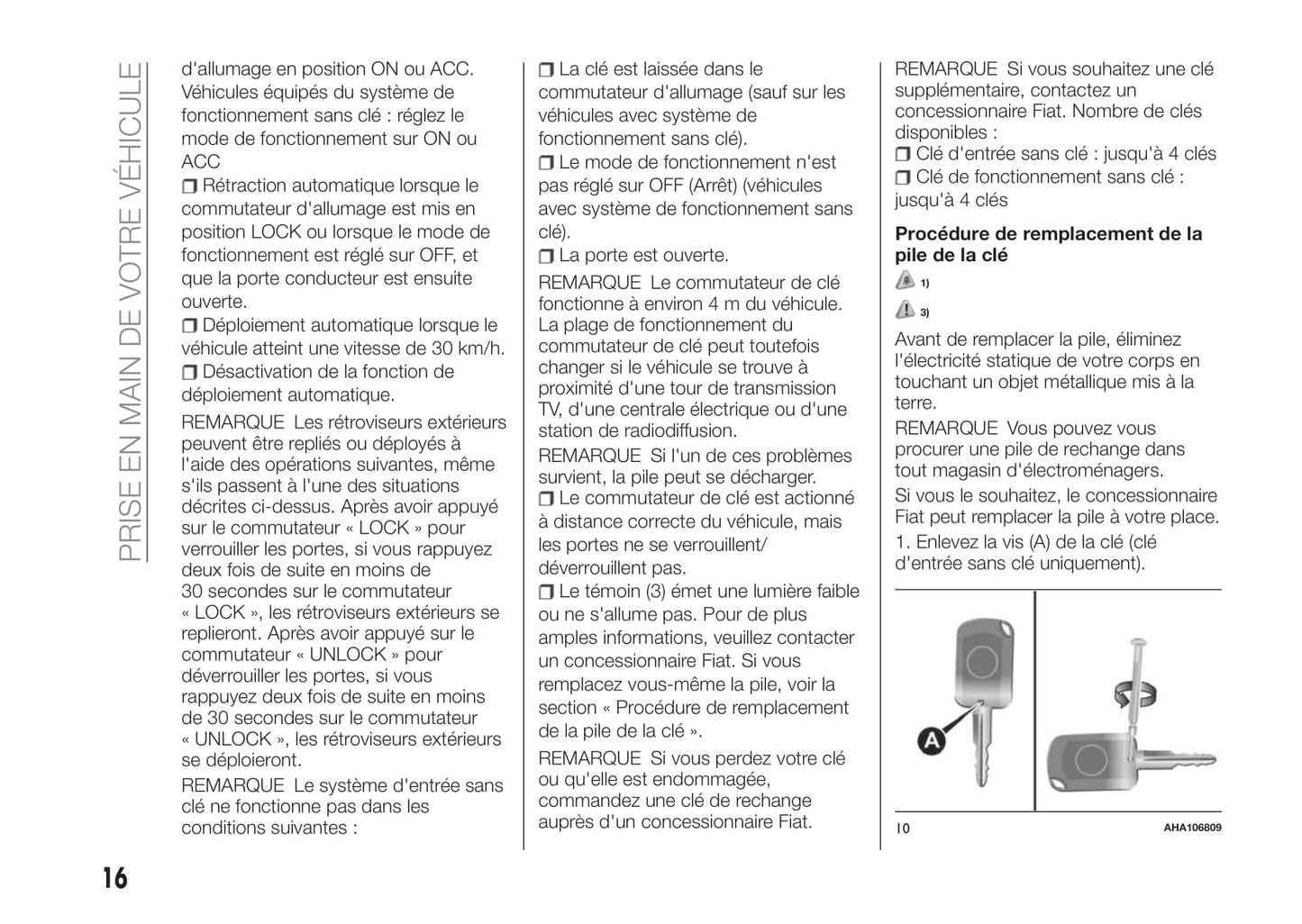 2017-2018 Fiat Fullback Owner's Manual | French