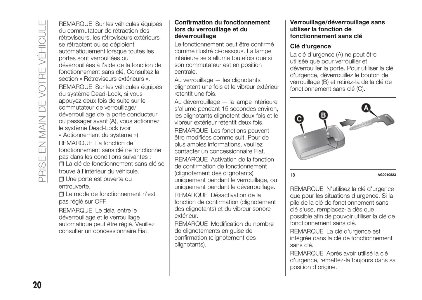 2017-2018 Fiat Fullback Owner's Manual | French