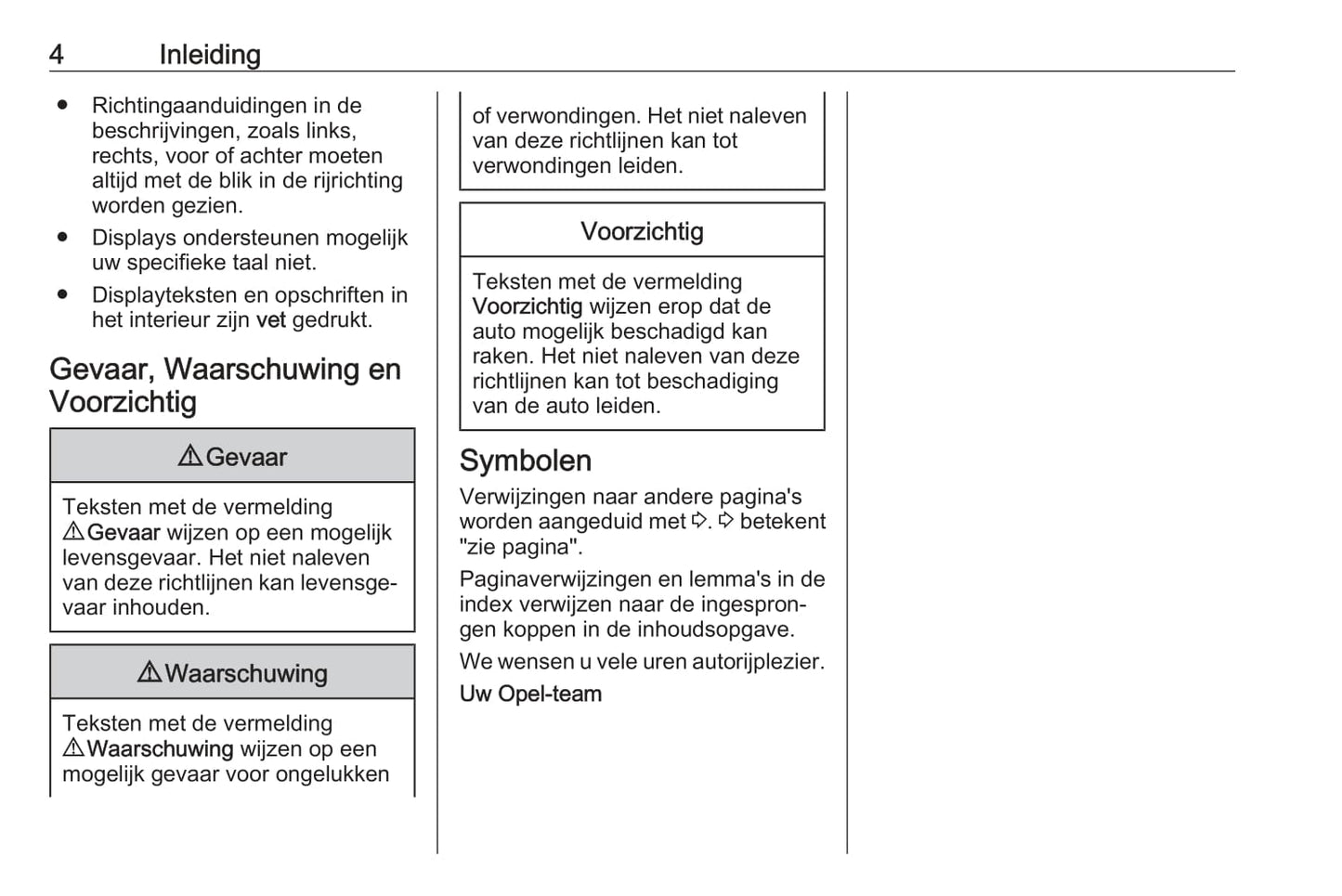 2020 Opel Grandland X/Grandland X Hybrid Owner's Manual | Dutch