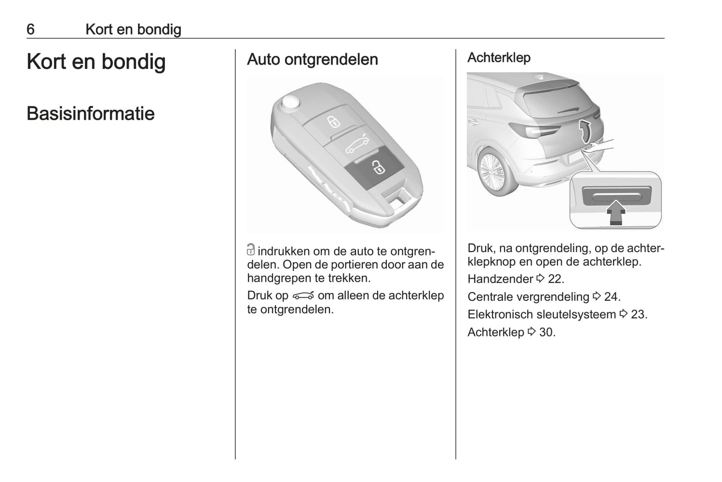 2020 Opel Grandland X/Grandland X Hybrid Owner's Manual | Dutch