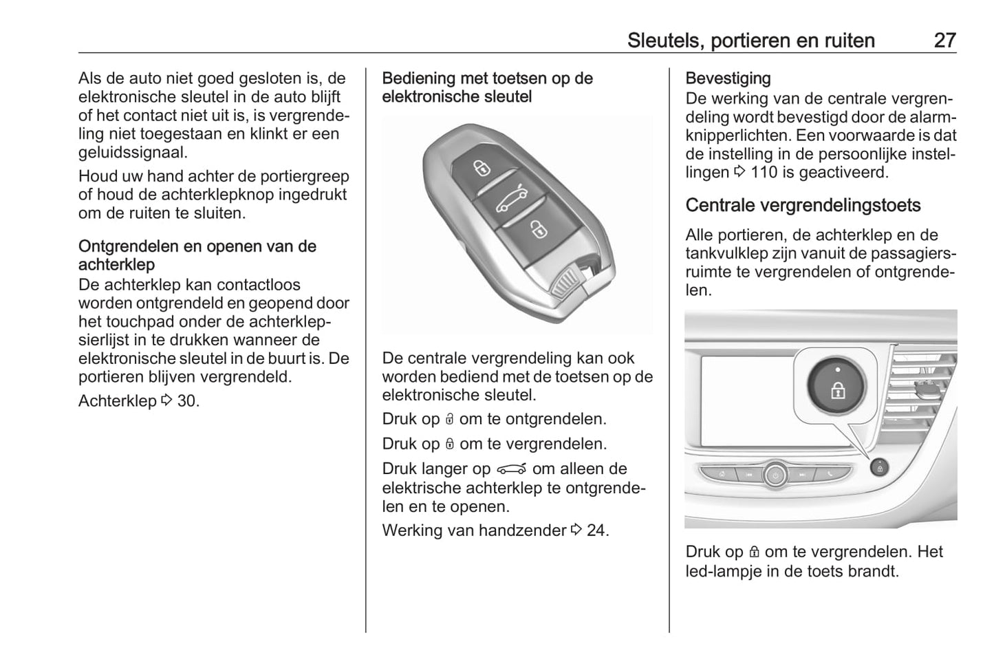 2020 Opel Grandland X/Grandland X Hybrid Owner's Manual | Dutch