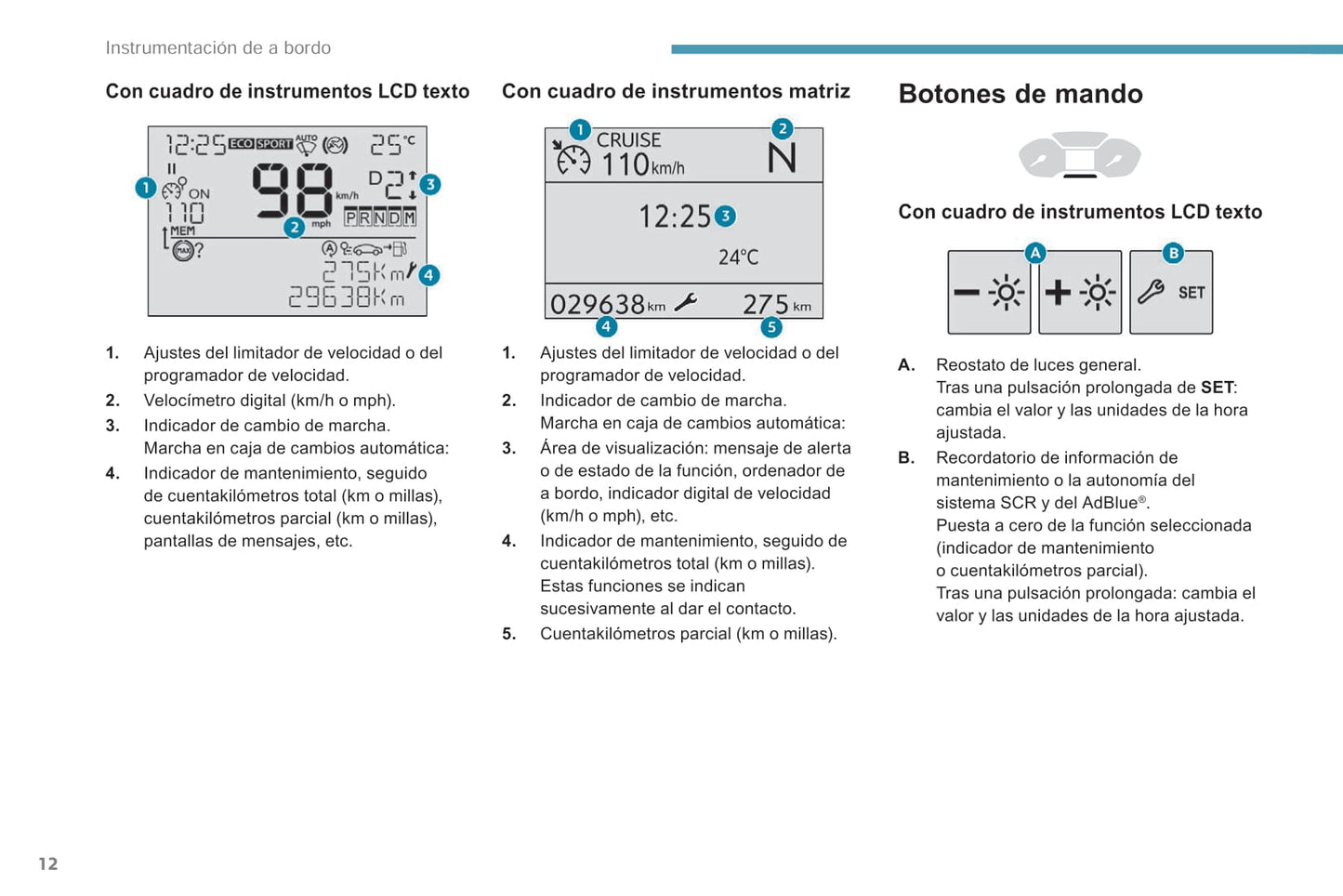 2018-2019 Peugeot Rifter/Partner Manuel du propriétaire | Espagnol