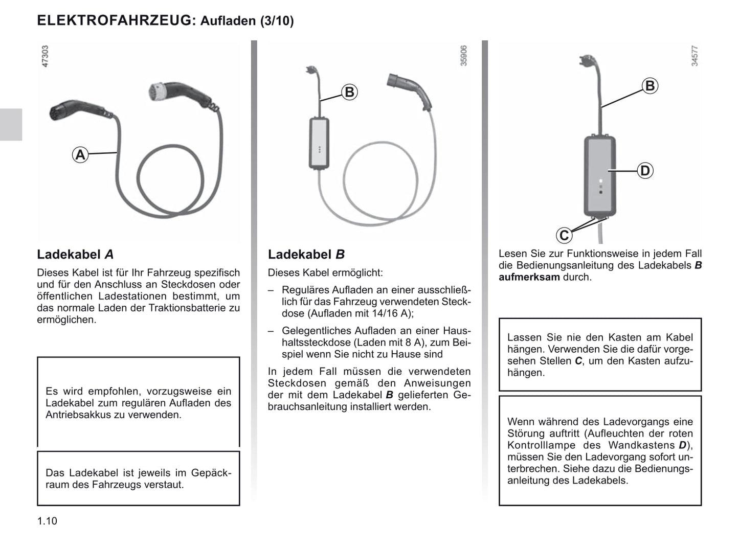 2019-2020 Renault Zoe Owner's Manual | German