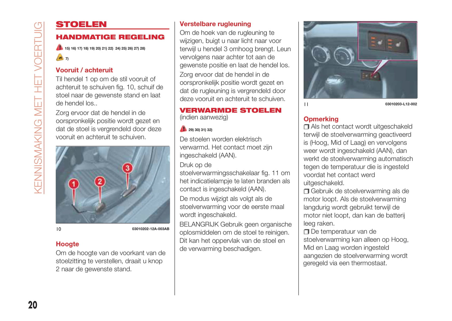 2016-2018 Abarth 124 Spider Manuel du propriétaire | Néerlandais