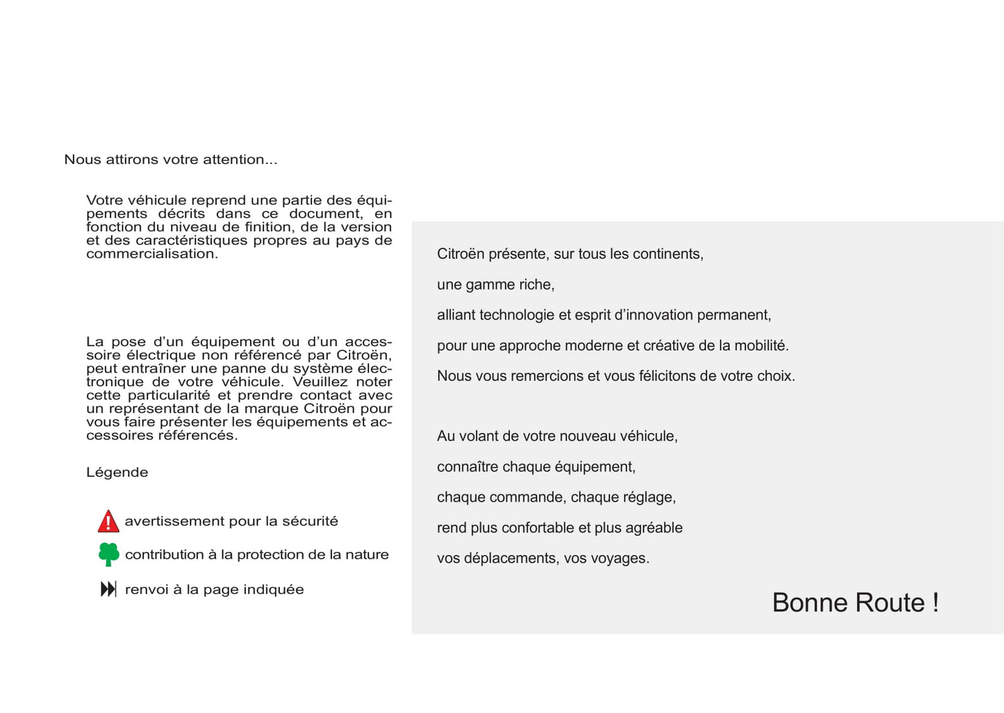 2011-2013 Citroën C4 Picasso/C4 Grand Picasso Owner's Manual | French