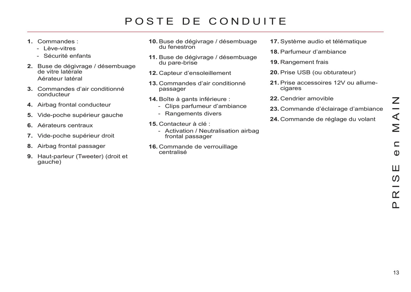 2011-2013 Citroën C4 Picasso/C4 Grand Picasso Owner's Manual | French