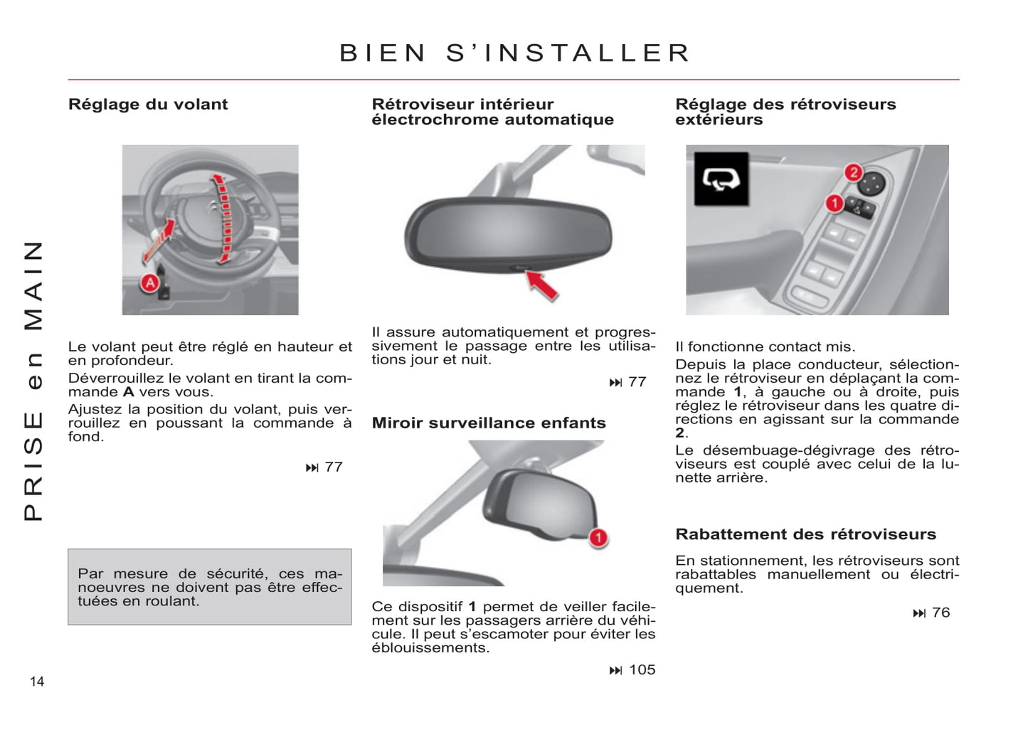 2011-2013 Citroën C4 Picasso/C4 Grand Picasso Owner's Manual | French