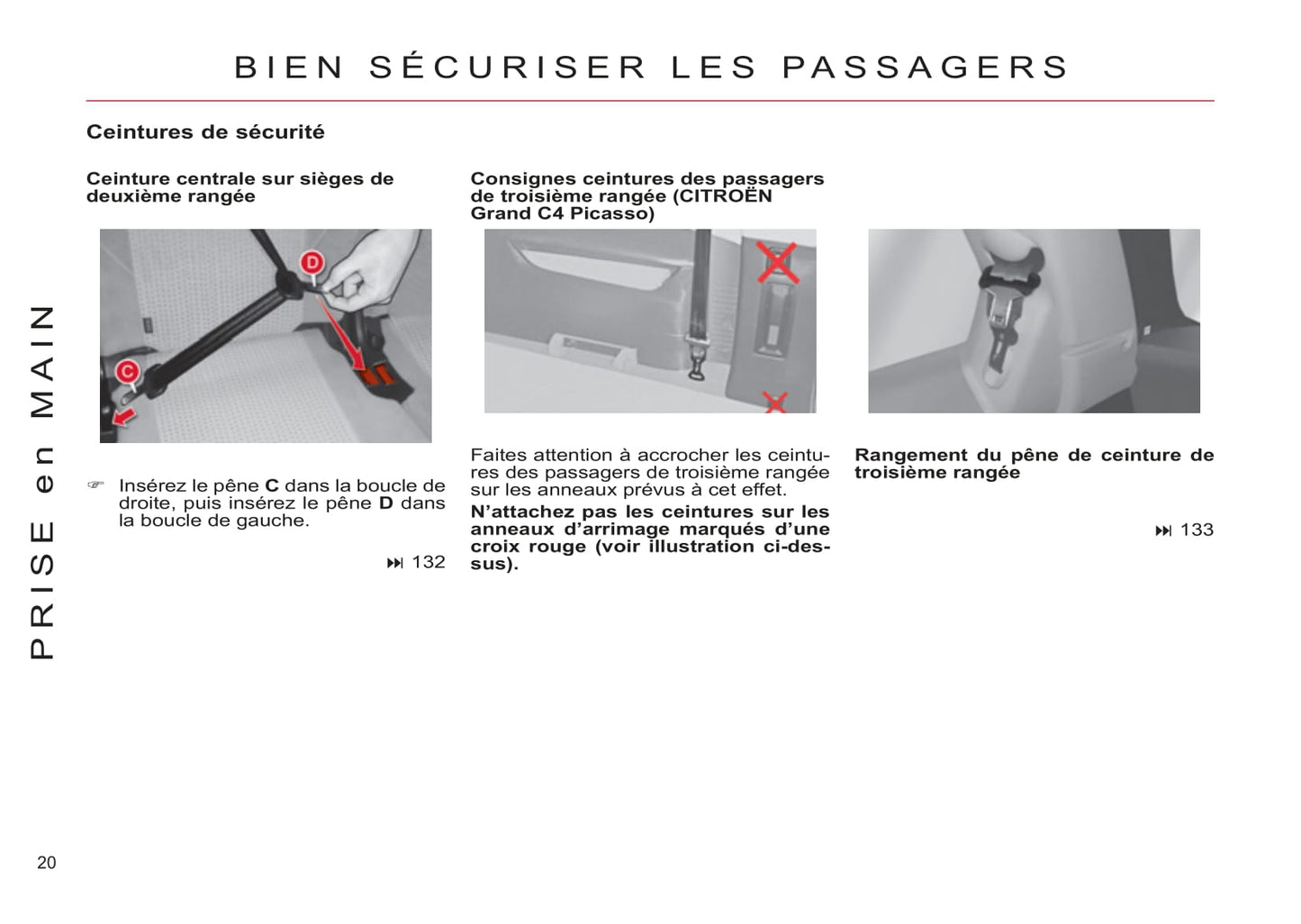 2011-2013 Citroën C4 Picasso/C4 Grand Picasso Owner's Manual | French