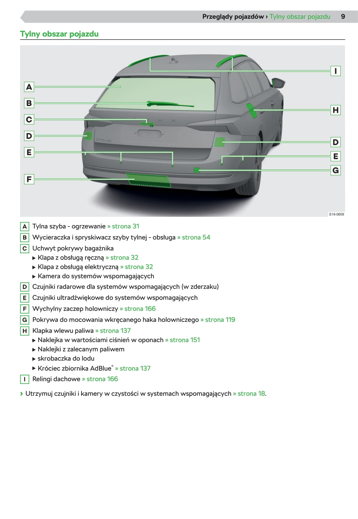 2019 Skoda Octavia Manuel du propriétaire | Polonais