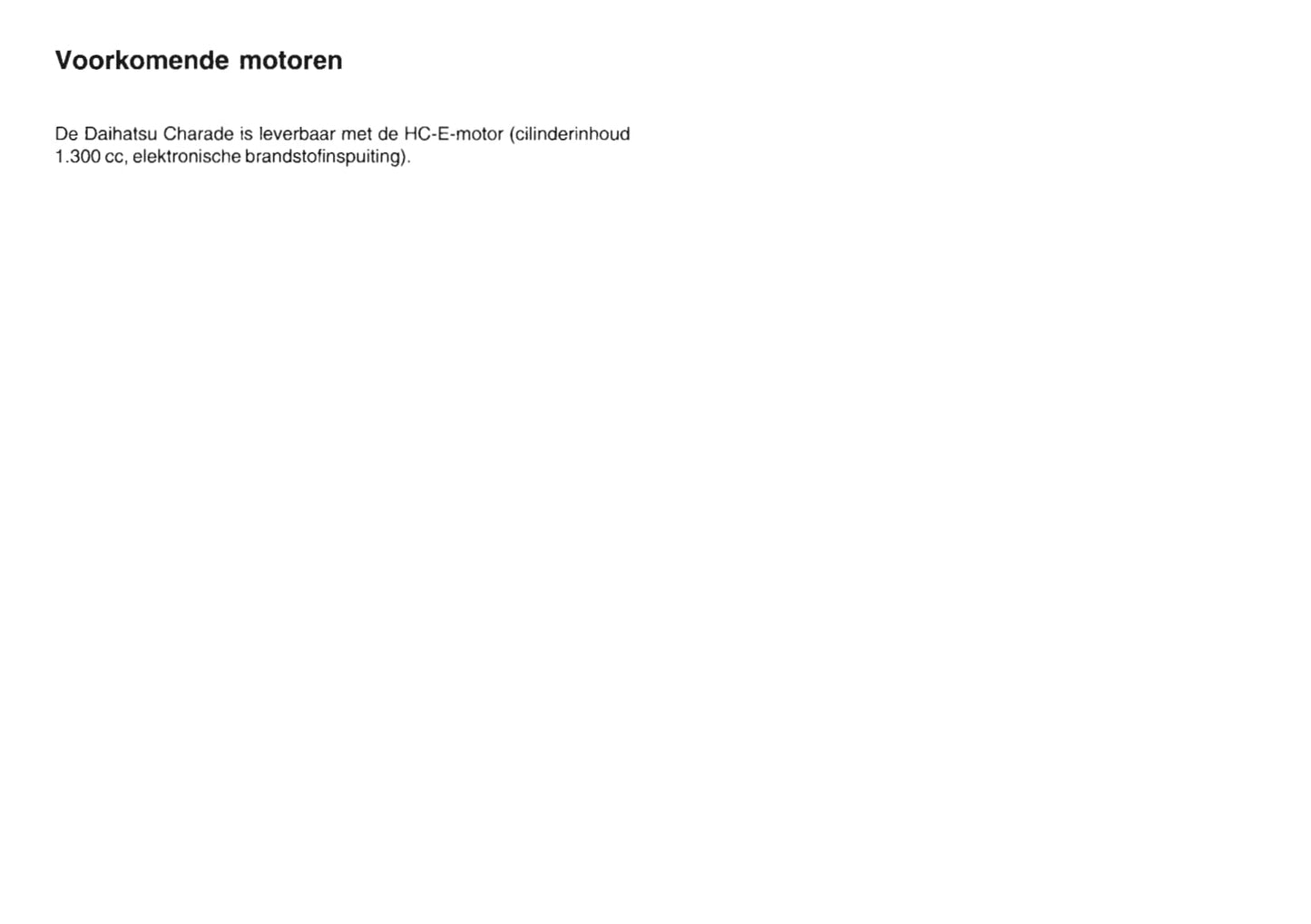 1989-2001 Daihatsu Cuore Owner's Manual | Dutch